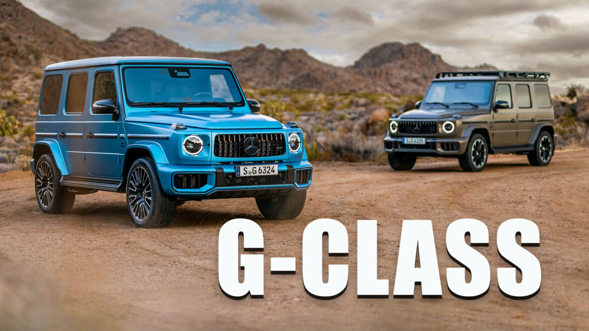  New Mercedes G-Class Gets Hybrid Boost, Virtual Transparent Hood And Vital Infotainment Upgrade