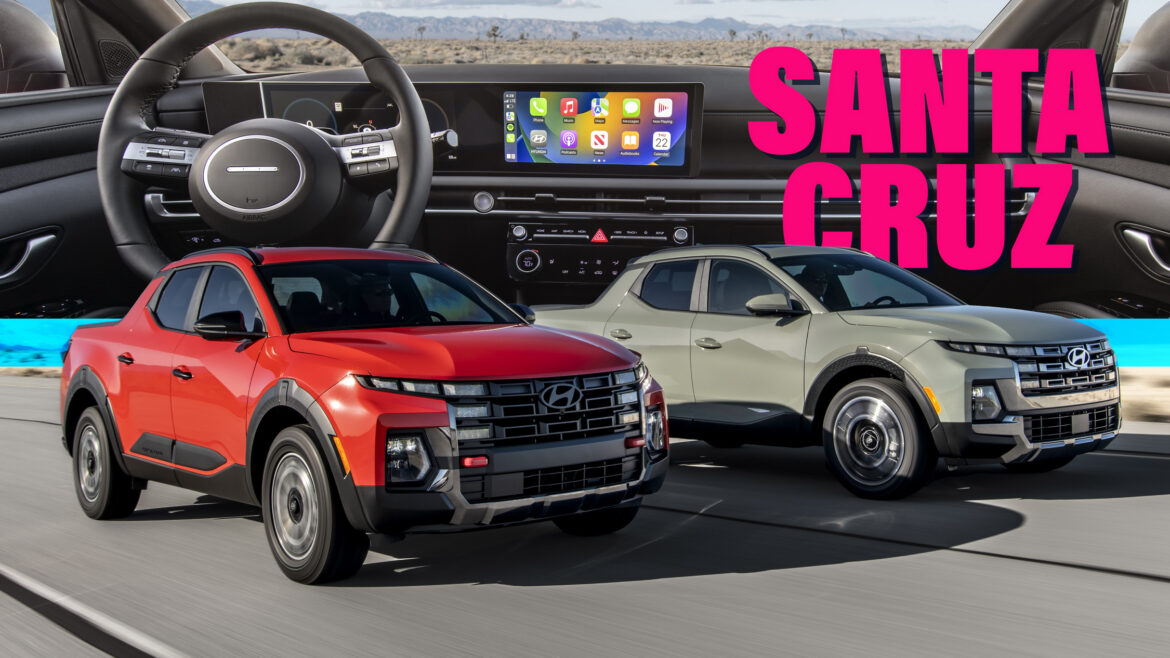  2025 Hyundai Santa Cruz Is More Jock On The Outside, More Nerdy Inside