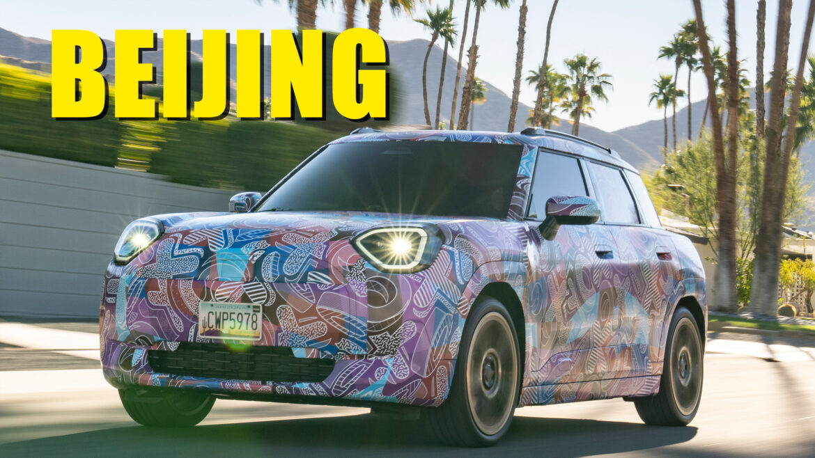  Mini’s New Electric Aceman SUV Poses Before Imminent Debut